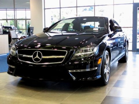 Black 2012 Mercedes-Benz CLS 63 AMG