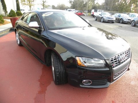 Brilliant Black 2009 Audi S5 4.2 quattro