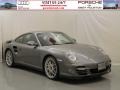 Porsche 911 Turbo S Coupe Meteor Grey Metallic photo #1