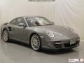 Porsche 911 Turbo S Coupe Meteor Grey Metallic photo #3 Porsche 911 Turbo S Coupe Meteor Grey Metallic photo #3