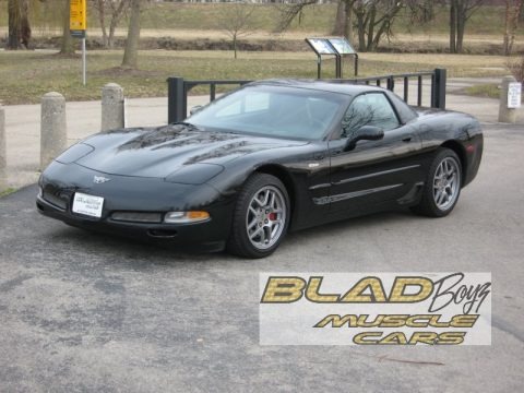 Black 2003 Chevrolet Corvette Z06