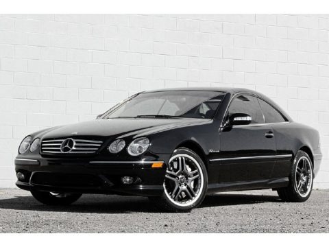Black 2005 Mercedes-Benz CL 65 AMG Black 2005 Mercedes-Benz CL 65 AMG