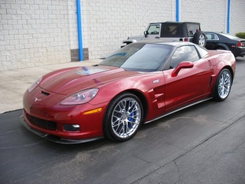 Crystal Red Tintcoat Metallic 2011 Chevrolet Corvette ZR1