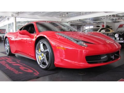 Rosso Corsa (Red) 2010 Ferrari 458 Italia Rosso Corsa (Red) 2010 Ferrari 458 Italia