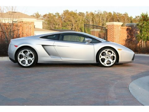 Grigio Altair (Silver) 2004 Lamborghini Gallardo Coupe