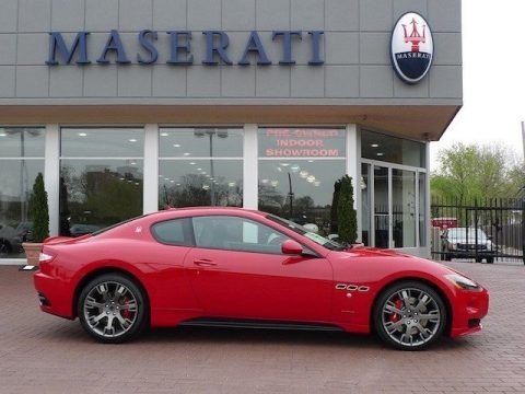 Rosso Mondiale (Red) 2012 Maserati GranTurismo S Automatic Rosso Mondiale (Red) 2012 Maserati GranTurismo S Automatic