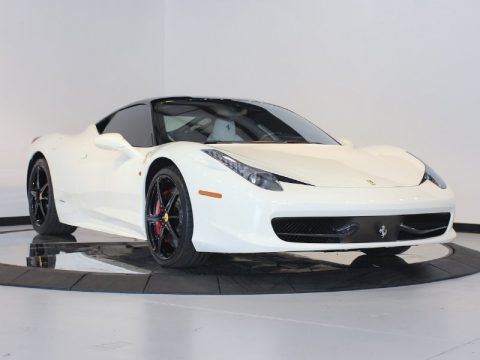 Bianco Avus (White) 2011 Ferrari 458 Italia Bianco Avus (White) 2011 Ferrari 458 Italia