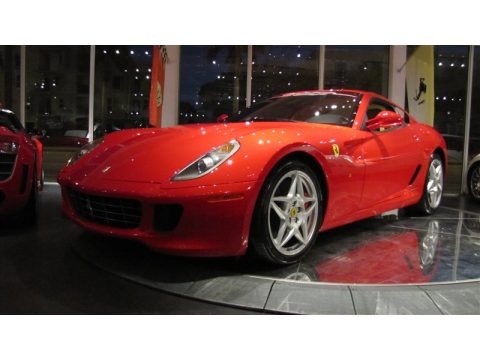 Rosso Corsa (Red) 2007 Ferrari 599 GTB Fiorano F1 Rosso Corsa (Red) 2007 Ferrari 599 GTB Fiorano F1