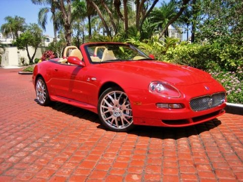 Rosso Mondiale 2006 Maserati GranSport Spyder Rosso Mondiale 2006 Maserati GranSport Spyder