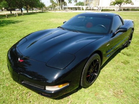 Black 2001 Chevrolet Corvette Z06