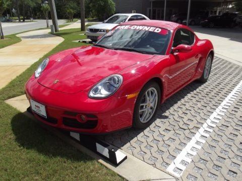 Guards Red 2008 Porsche Cayman Guards Red 2008 Porsche Cayman