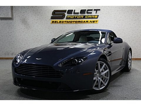 Slate Blue 2012 Aston Martin V8 Vantage S Coupe