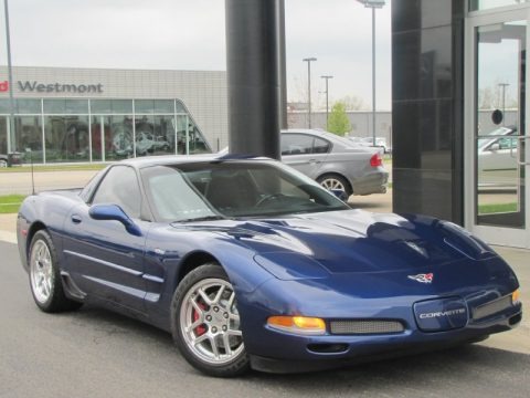 LeMans Blue Metallic 2004 Chevrolet Corvette Z06