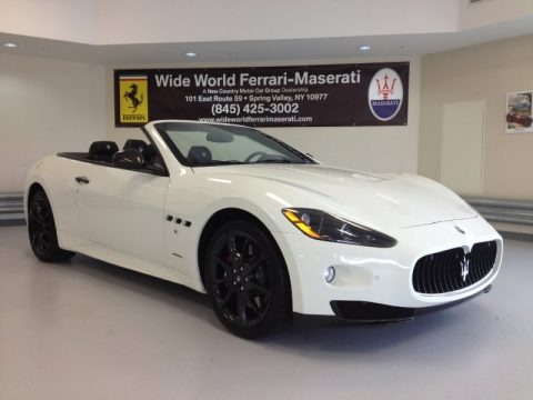 Bianco Eldorado (White) 2012 Maserati GranTurismo Convertible GranCabrio Sport Bianco Eldorado (White) 2012 Maserati GranTurismo Convertible GranCabrio Sport