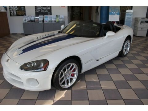 Viper Bright White 2005 Dodge Viper SRT-10 Commemoritive Edition