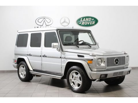 Brilliant Silver Metallic 2005 Mercedes-Benz G 55 AMG