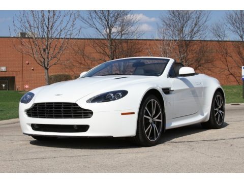Asia Pacific Cup White 2011 Aston Martin V8 Vantage N420 Roadster