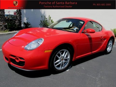 Guards Red 2007 Porsche Cayman Guards Red 2007 Porsche Cayman