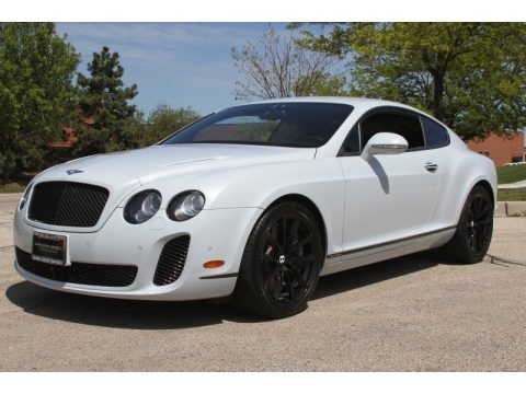 Ice White 2010 Bentley Continental GT Supersports Ice White 2010 Bentley Continental GT Supersports