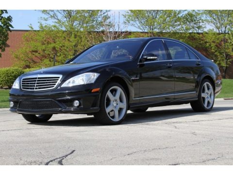 Black 2007 Mercedes-Benz S 65 AMG Sedan