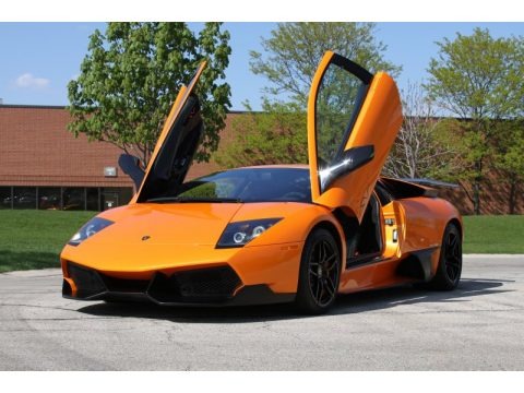 Arancio Atlas (Orange Pearl) 2010 Lamborghini Murcielago LP670-4 SV