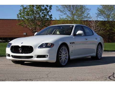 Bianco Eldorado (White) 2012 Maserati Quattroporte S Bianco Eldorado (White) 2012 Maserati Quattroporte S