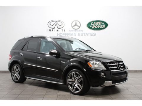 Black 2010 Mercedes-Benz ML 63 AMG 4Matic Black 2010 Mercedes-Benz ML 63 AMG 4Matic
