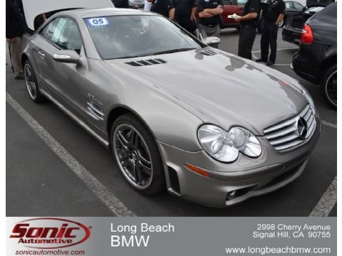 Pewter Metallic 2005 Mercedes-Benz SL 65 AMG Roadster