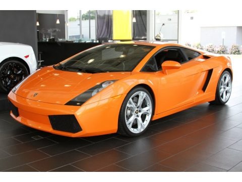 Arancio Borealis (Orange) 2007 Lamborghini Gallardo Coupe