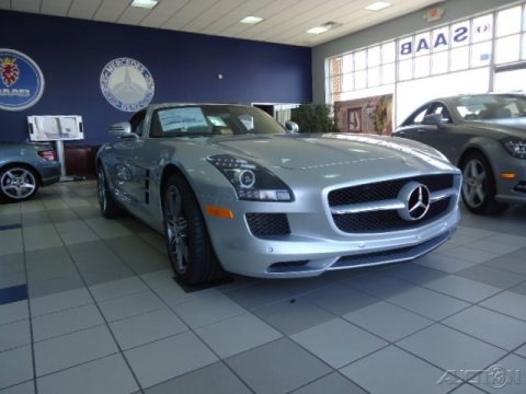 Iridium Silver Metallic 2012 Mercedes-Benz SLS AMG Roadster Iridium Silver Metallic 2012 Mercedes-Benz SLS AMG Roadster