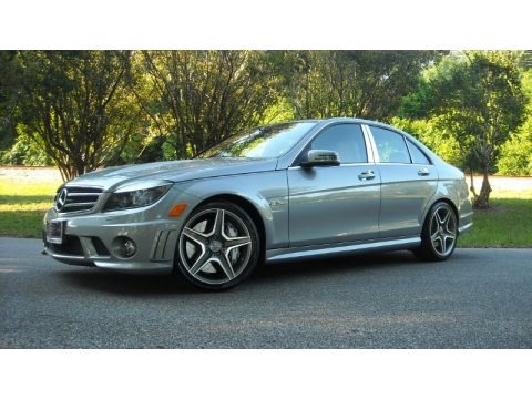 Palladium Silver Metallic 2010 Mercedes-Benz C 63 AMG Palladium Silver Metallic 2010 Mercedes-Benz C 63 AMG