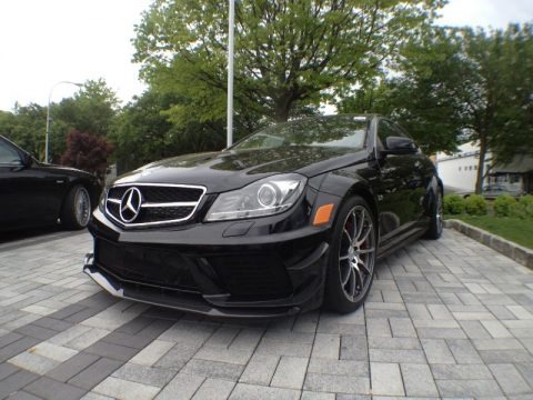 Obsidian Black Metallic 2012 Mercedes-Benz C 63 AMG Black Series Coupe Obsidian Black Metallic 2012 Mercedes-Benz C 63 AMG Black Series Coupe