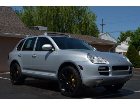 Crystal Silver Metallic 2004 Porsche Cayenne S Crystal Silver Metallic 2004 Porsche Cayenne S