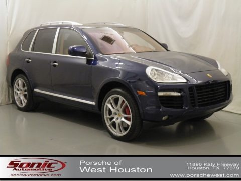 Marine Blue Metallic 2008 Porsche Cayenne Turbo Marine Blue Metallic 2008 Porsche Cayenne Turbo