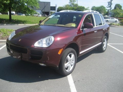 Carmona Red Metallic 2005 Porsche Cayenne S Carmona Red Metallic 2005 Porsche Cayenne S