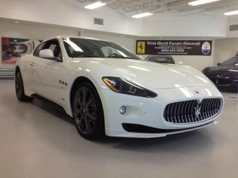 Bianco Eldorado (White) 2012 Maserati GranTurismo S Automatic Bianco Eldorado (White) 2012 Maserati GranTurismo S Automatic