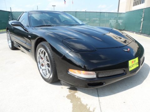 Black 2001 Chevrolet Corvette Z06