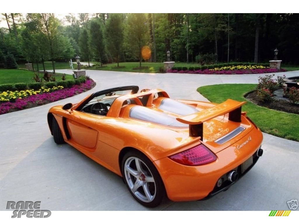 2005 Carrera GT  - Metallic Orange Paint to Sample / Dark Grey Natural Leather photo #1